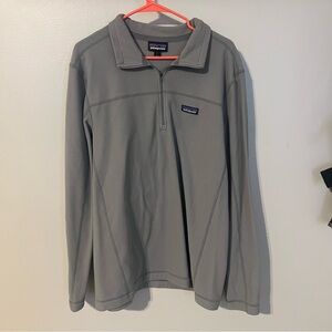 Patagonia Light Gray Fleece Jacket